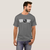 T-shirt Épuisez-vous les billards (Devant entier)
