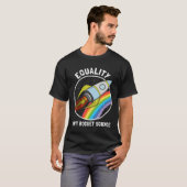 T-shirt Equality Isn Rocket Science LGBTQ Pride Gender Awa (Devant entier)