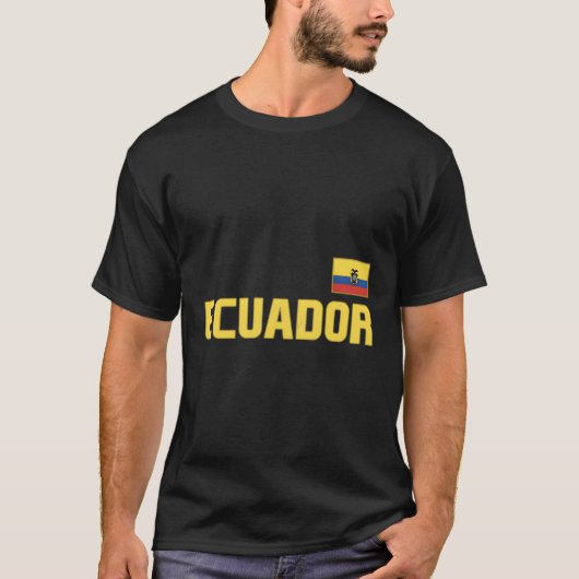 T-shirt Equateur Drapeau Equatorien Pride (Devant)