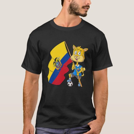 T-shirt Equateur Fan Cat 1 (Devant)
