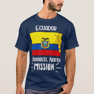 T-shirt Equateur Guayaquil Nord Mormon LDS Mission Cadeau
