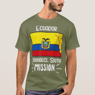 T-shirt Équateur Guayaquil Sud Mormon LDS Mission Cadeau