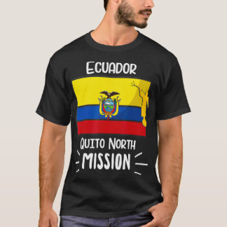 T-shirt Équateur Quito North Mormon LDS Mission Cadeau