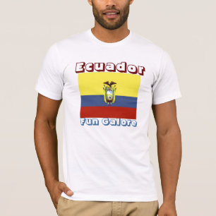T-shirt Equateur, t-shirts-fun à la galore