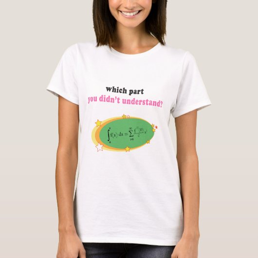 T-shirt Équation complexe de maths (Devant)