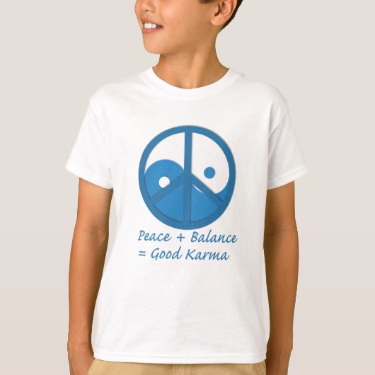 T-shirt Équation pour bon Karma (Devant)