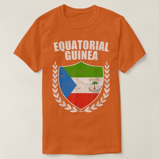 T-shirt Equatorial Guinea I Equatorial Guinea (Design devant)
