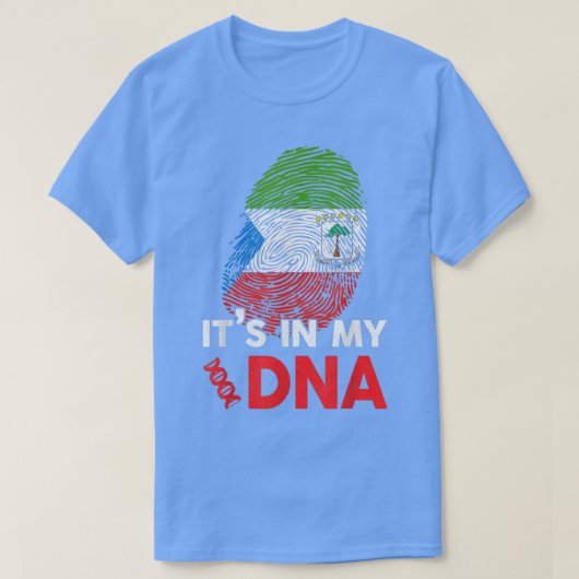T-shirt Equatorial Guinea It's In My DNA  (Design devant)