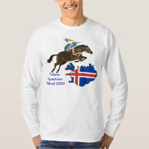 T-shirt équestre de Tulane Islande