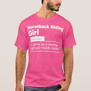 T-shirt Équestre fille équitation