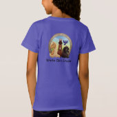 T-Shirt Equestre pour enfants personnalisable en formation (Dos)