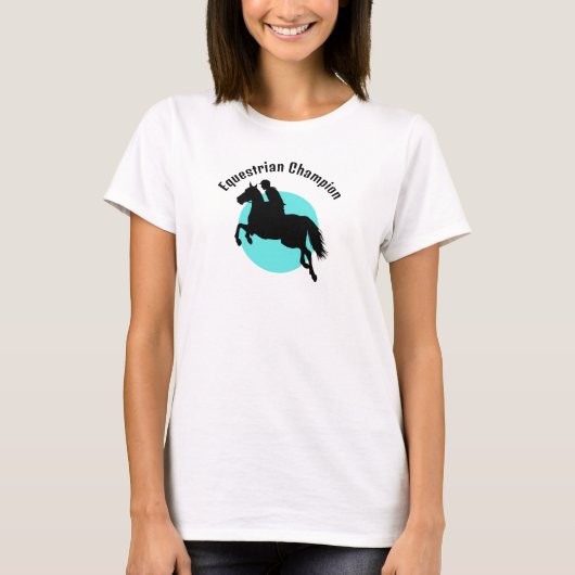T-shirt Equestrian Design (Devant)
