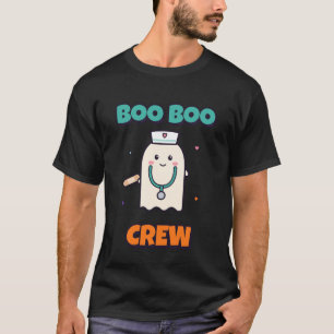 T-shirt Équipage Bobo Infirmière Halloween Fantôme