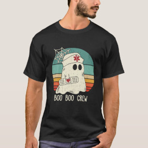 T-shirt Équipage Boo Boo infirmière drôle fantôme costume