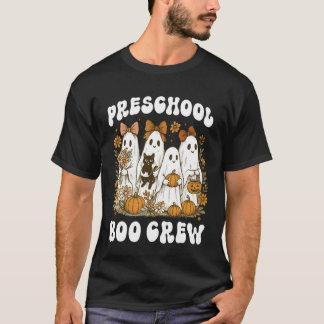 T-shirt Équipage Boo Professeur d'école maternelle Enfant