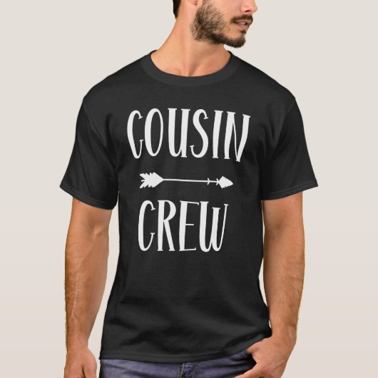 T-shirt Équipage Cousin Cousin Flèche 1 (Devant)