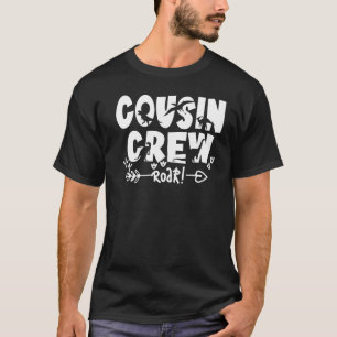 T-shirt Équipage Cousin Pour Enfants Garçons Filles De Din