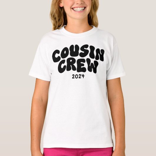 T-shirt Équipage Cousin | Retro Matching Cousin Famille Ré (Devant)