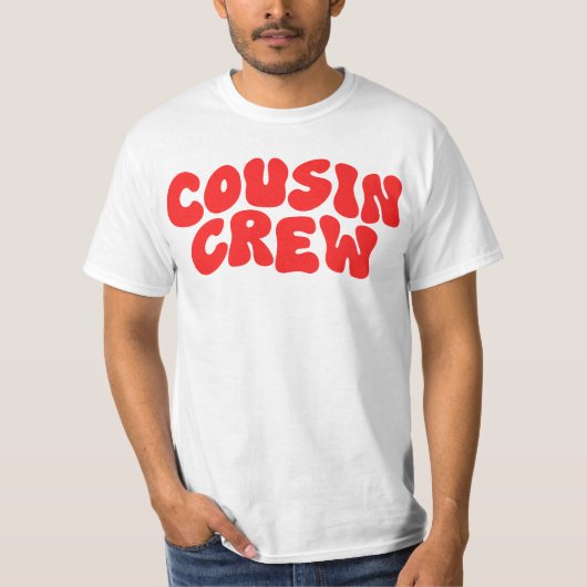 T-shirt Équipage Cousin | Retro Matching Cousin Famille Ré (Devant)