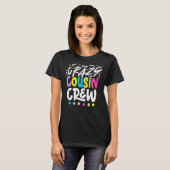 T-shirt Équipage Crazy Cousin (Devant entier)