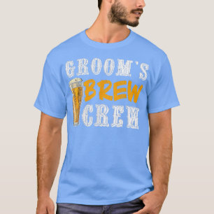 T-shirt Équipage de bière drôle du marié Enterrement de vi