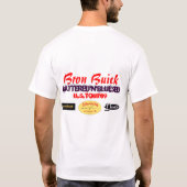 T-shirt ÉQUIPAGE de B'nB U.S.TOUR (Dos)