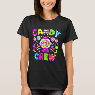 T-shirt Équipage de bonbons d'Halloween Costume de bonbons