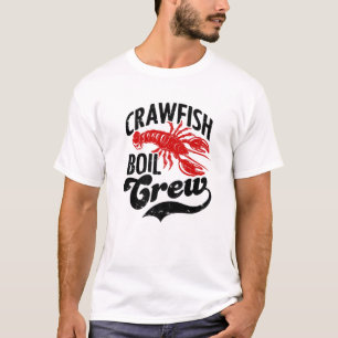 T-shirt Équipage de bouillon d'écrevisses Fête de fruits d