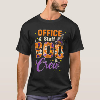 T-shirt Équipage de bureau Boo Crew Drôle d'Halloween Cos