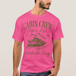 T-shirt Équipage de Cabine Avant de Faire un Enterrement d