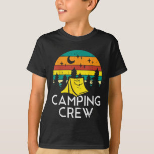 T-shirt Équipage de camping Camionneur mignon garçons fill