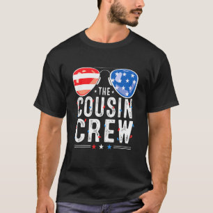 T-shirt Équipage de cousin jumelé famille 4 juillet patrio