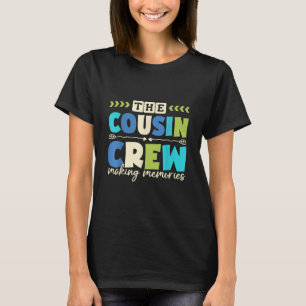 T-shirt Équipage de cousins 2025 Création de souvenirs Vac