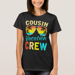 T-shirt équipage de cousins vacances en famille vacances d