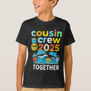 T-shirt Équipage de cousins voyage en famille à la plage v