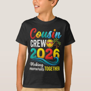 T-shirt Équipage de cousins voyage familial à la plage vac