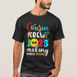 T-shirt Équipage de couture 2025 Vacances été Plage Voyage