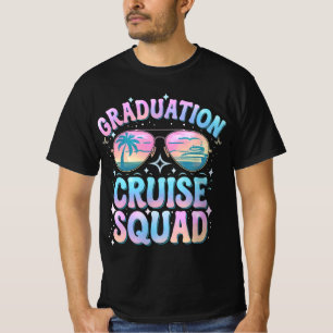 T-shirt Équipage de croisière de remise de diplôme Bateau