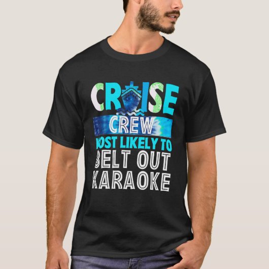 T-shirt Équipage De Croisières Le Plus Susceptible De Sort (Devant)