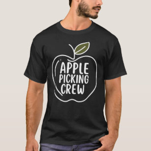 T-shirt équipage de cueillette citrouille, automne bonjour