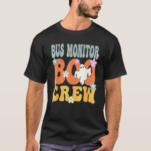 T-shirt Équipage de fantôme de surveillant de bus Rétro Gr