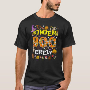 T-shirt Équipage de fantôme mignon de jardin d'enfants Hal