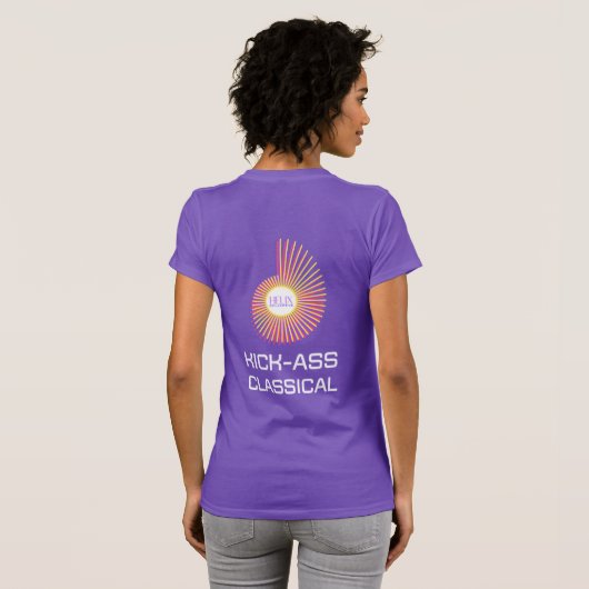 T-SHIRT ÉQUIPAGE DE FEMMES SASSY (Dos entier)