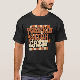 T-shirt Équipage de la parcelle de citrouille tout-petit g