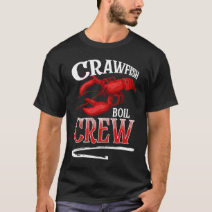 T-shirt Équipage de l'ébullition des écrevisses