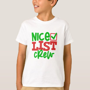 T-shirt Équipage de liste Nice pour enfants