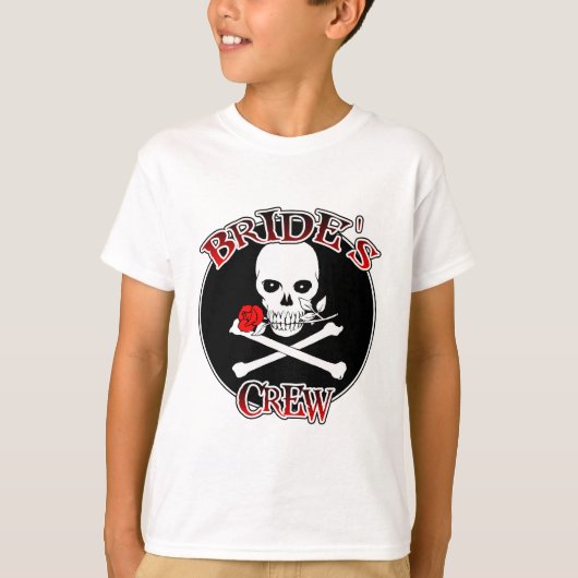 T-shirt Équipage de mariée (Devant)