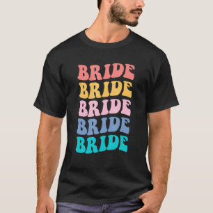 T-shirt Équipage de mariée je fais Crew Retro Enterrement