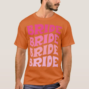 T-shirt Équipage de mariée je fais Crew Rétro Enterrement 