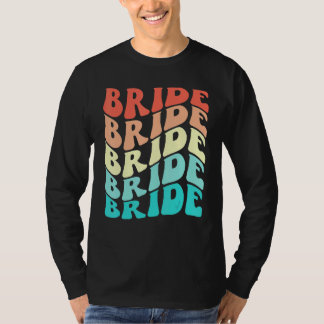 T-shirt Équipage de mariée, je fais l'équipage Rétro Enter